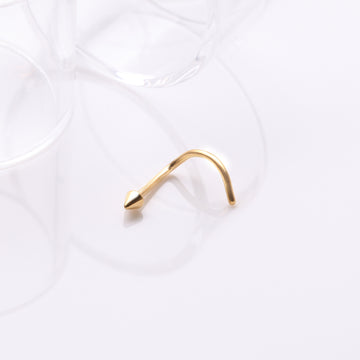 Detail View 1 of Implant Grade Titanium Golden Spike Cone Top Nose Screw Ring
